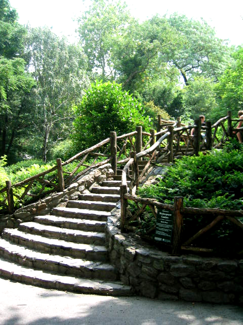 Shakespeare Garden wedding ceremony location in Central Park