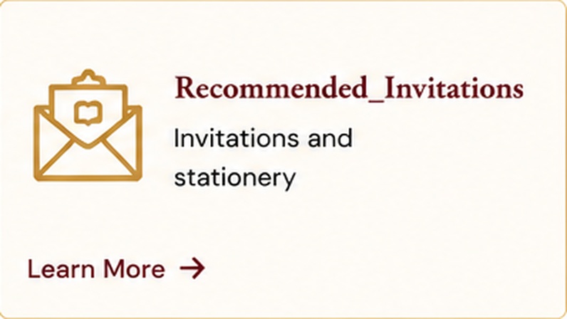 Wedding Invitations vendor category