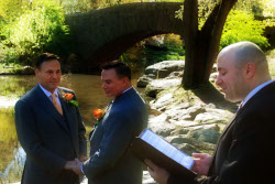 New York City wedding ceremony officiated by NY Marriages